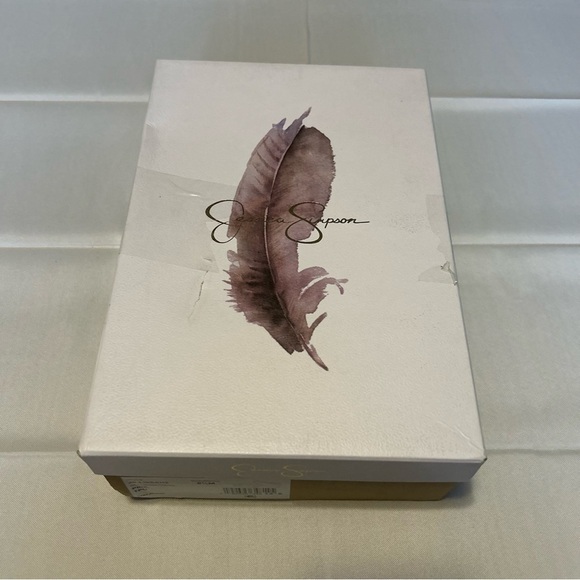 NEW Jessica Simpson Lissah 2 Neon Pink Clear Toe-Loop Slide Heel Size 8.5M - Picture 8 of 9